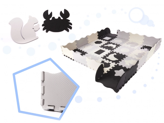 Tapis puzzle éducatif pour enfants