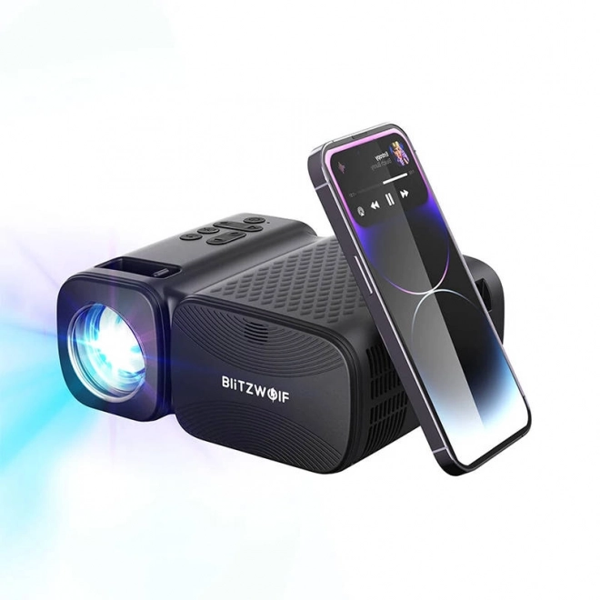 Mini projecteur LED BlitzWolf BW-V3 avec Wi-Fi et Bluetooth