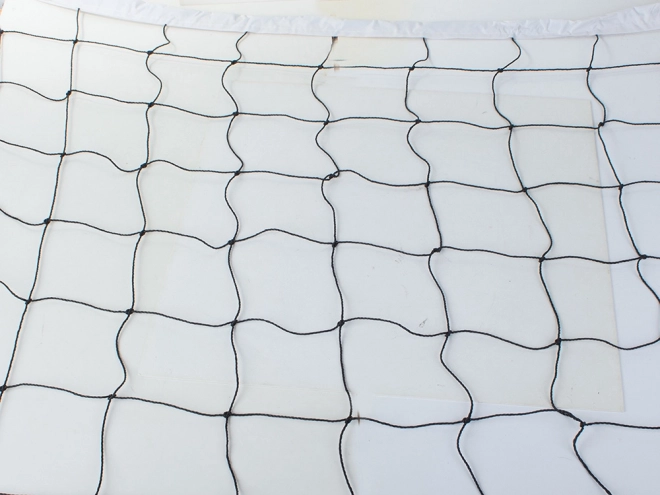 Filet de volley-ball noir 9,5 x 1 m
