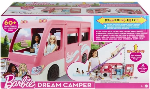 Camping-car extensible avec 7 zones de jeu