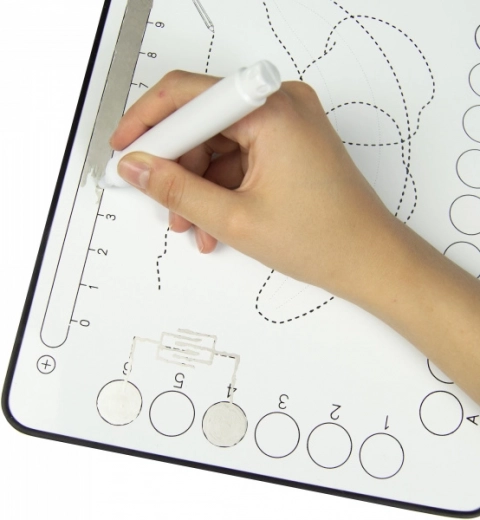 Feutre conducteur pour vos propres composants