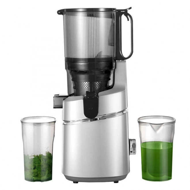 Extracteur de jus à rotation lente AMZCHEF argenté