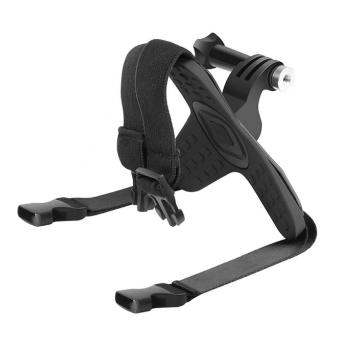 Support PULUZ pour sangle de menton de casque de moto pour caméras d'action
