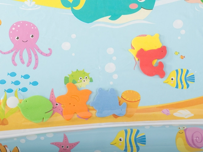 Tapis sensoriel aquatique gonflable pour tout-petits