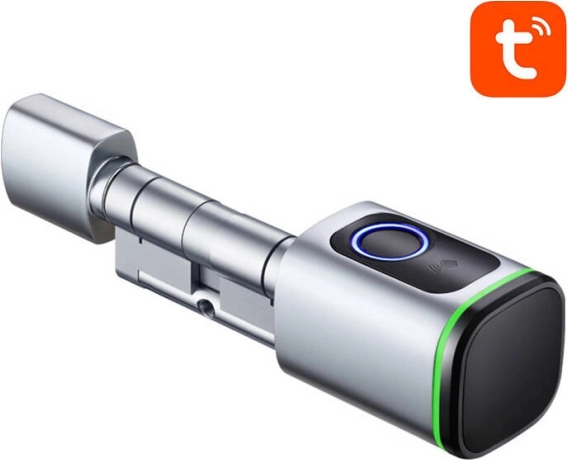 Cylindre de serrure numérique Avatto 100 mm – Argent