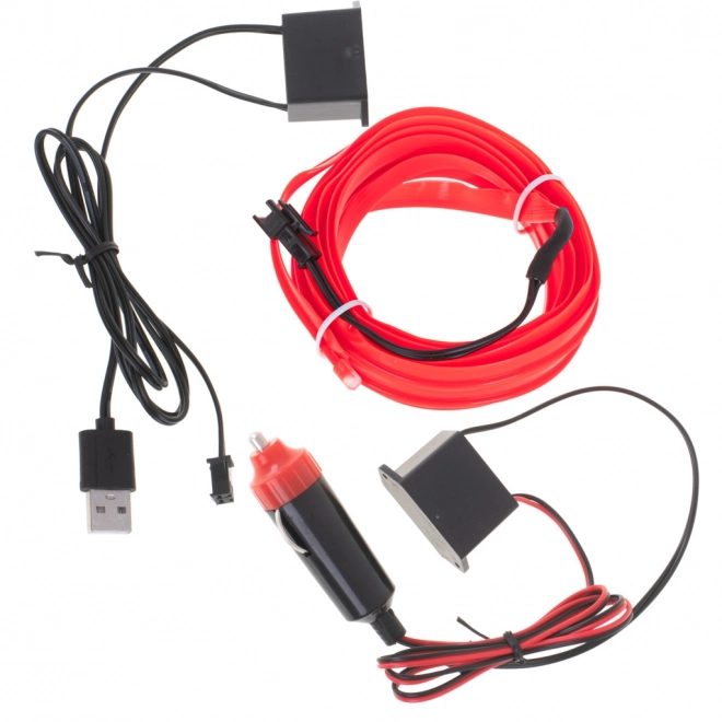 Éclairage LED ambiant bande rouge 3m