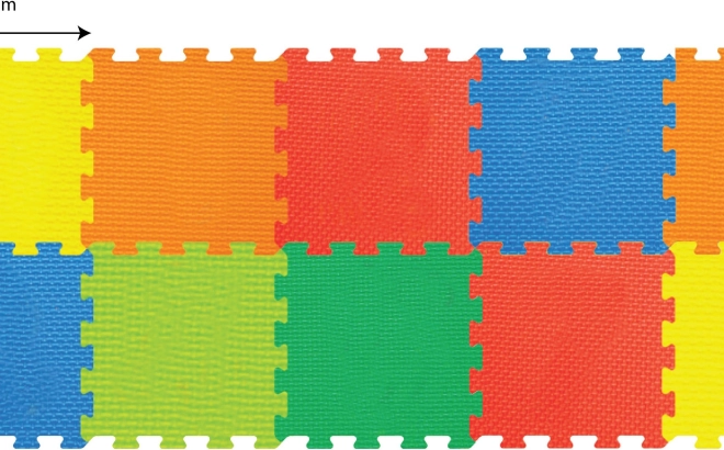 Blocs de construction souples 10 pcs 32 × 32 cm