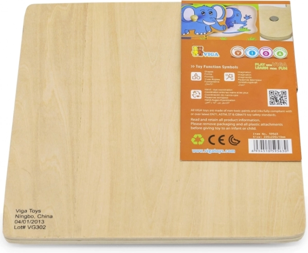 Planche en bois solide aux bords lisses