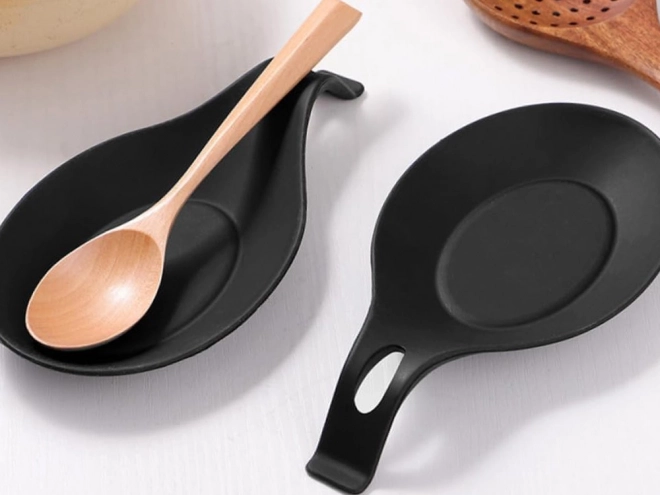 Égouttoir en silicone pour cuillères