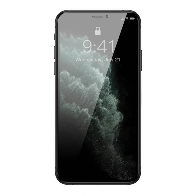Baseus Crystal protection de la vie privée verre trempé pour iPhone X/XS