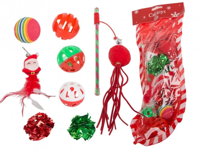 Ensemble de jouets de Noël pour chats