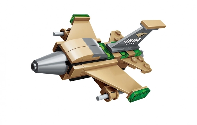 Qman Avion d'attaque kit de construction 8 en 1