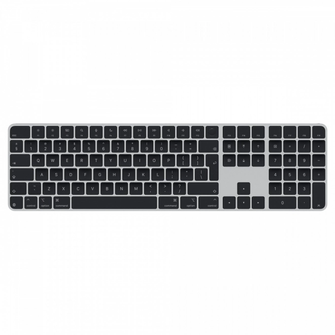 Magic Keyboard avec Touch ID et pavé numérique pour Mac avec puce Apple, touches noires