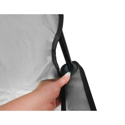 Chaise pliante de pêche / camping - gris