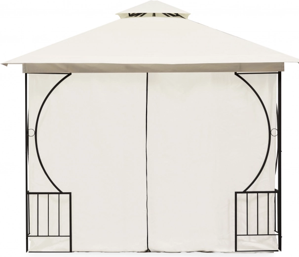 Structure en acier résistante avec éléments décoratifs