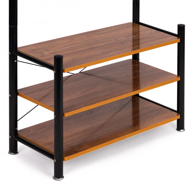 Portemanteau sur pied avec étagères ModernHome