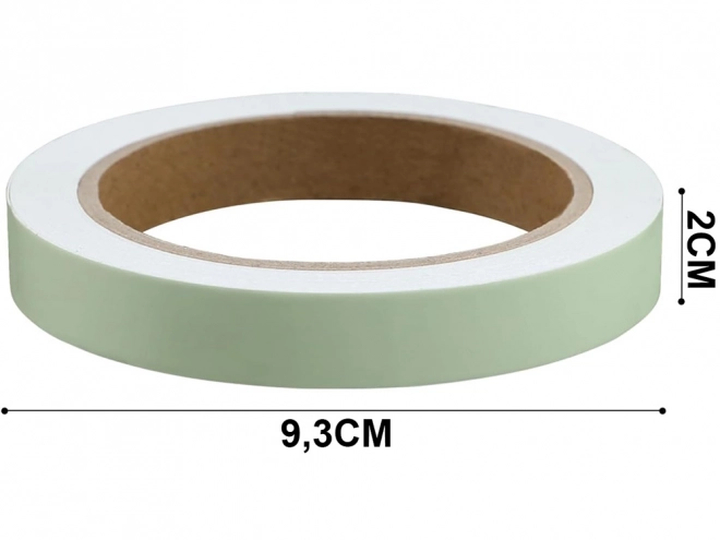 Ruban fluorescent luminescent dans l'obscurité 5 m
