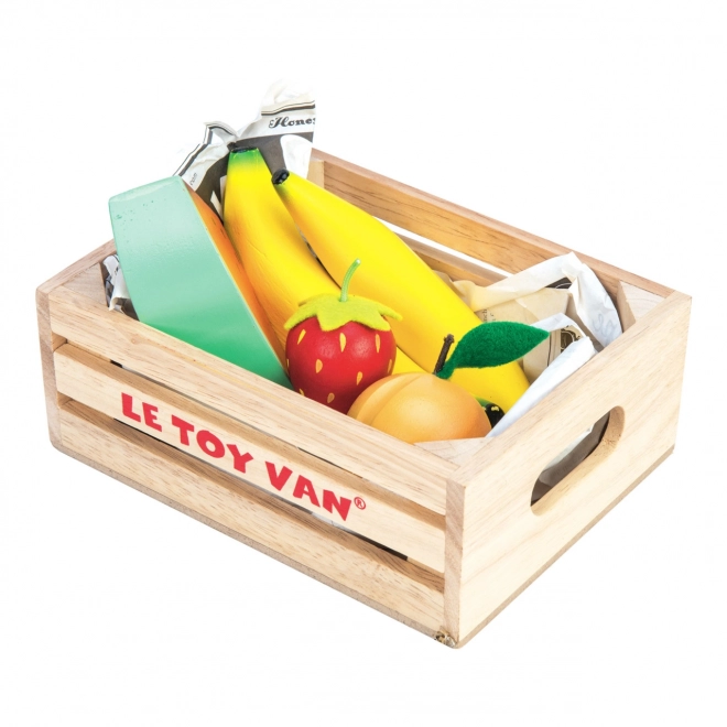Le Toy Van Boîte avec des fruits