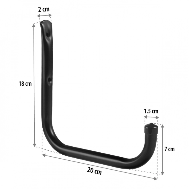 Paire de supports muraux pour outils