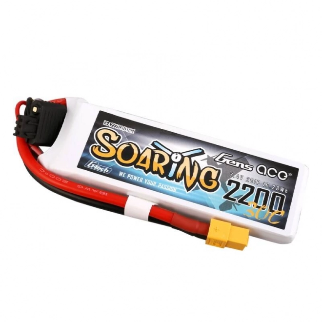 Gens ace G-Tech Soaring 2200mAh 11.1V 30C 3S1P Lipo batterie