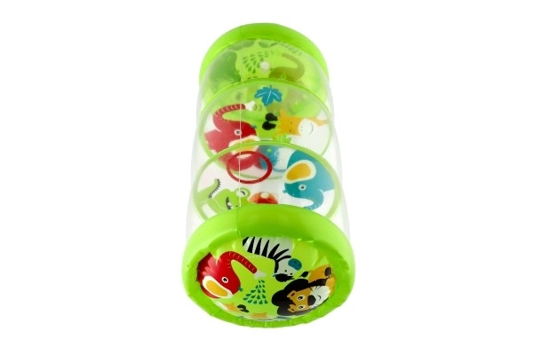Rouleau gonflable avec balles et motif d'animaux