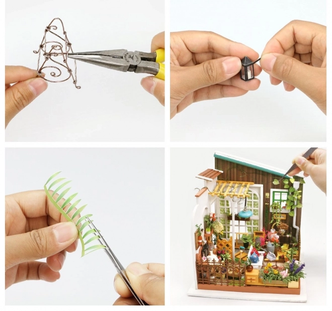 Le jardin de Miller - Maison miniature à faire soi-même