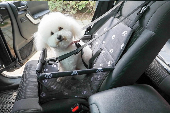 Porte-bébé de siège auto portable pour chiens et chats