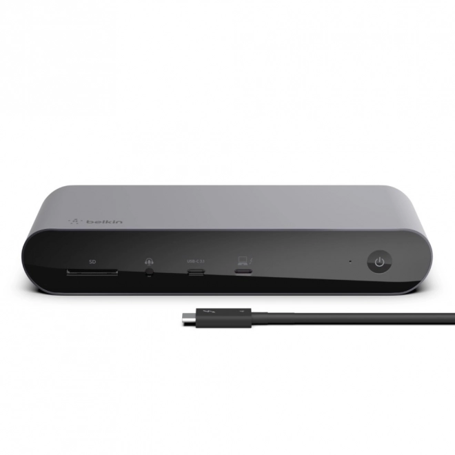 Station d'accueil de bureau Belkin Thunderbolt 4 8K avec USB/C, HDMI et SD
