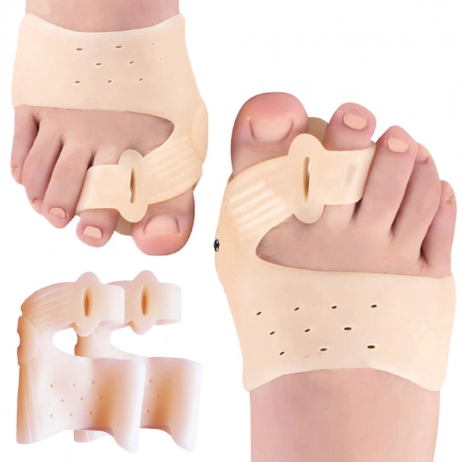 Séparateur d'orteils pour hallux valgus avec aimant