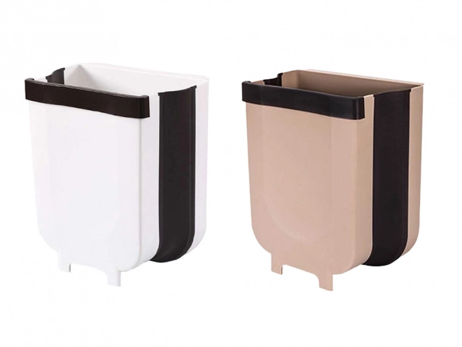 Poubelle pliante pour déchets organiques pour armoire