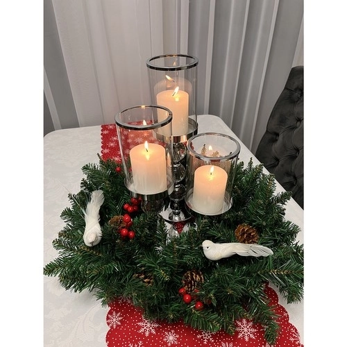 Brindilles de sapin artificielles 29 cm, 40 pcs Ruhhy 22513