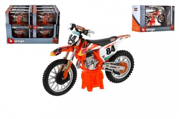Réplique de moto KTM 450 SX-F Factory Edition 2018 par Bburago