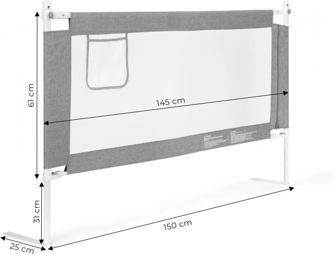 Hauteur réglable et montage universel