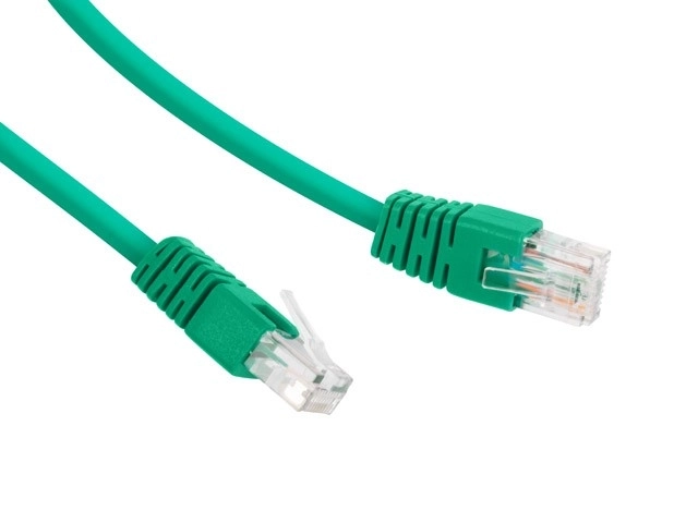 Câble de raccordement Cat.6 UTP 3m vert