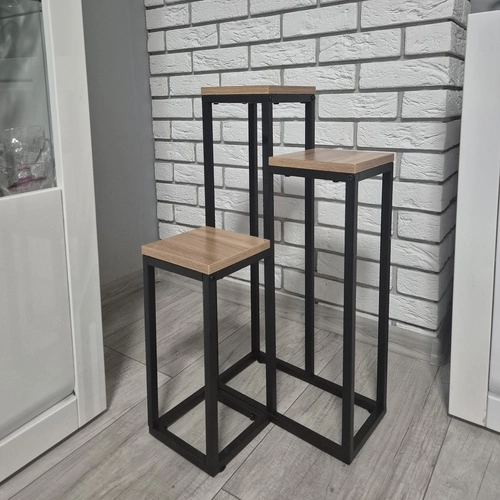 Ruhhy support de fleurs loft 3 niveaux