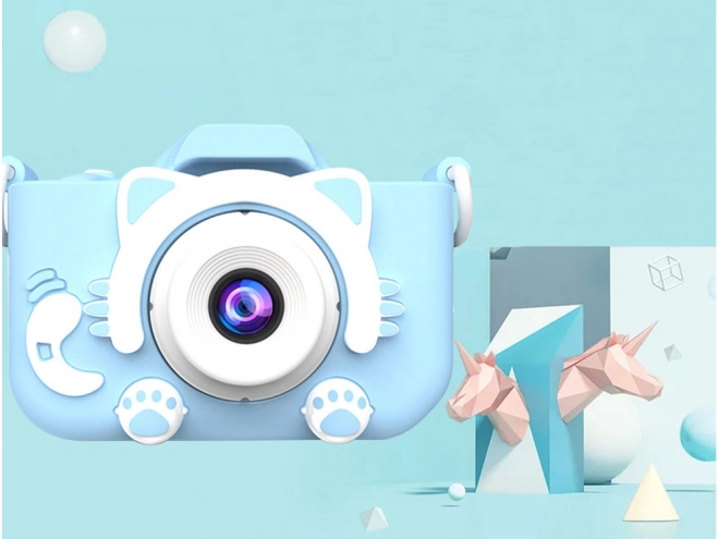 Appareil photo numérique pour enfants avec chat