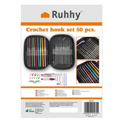 Ensemble de crochets pour crochet avec accessoires