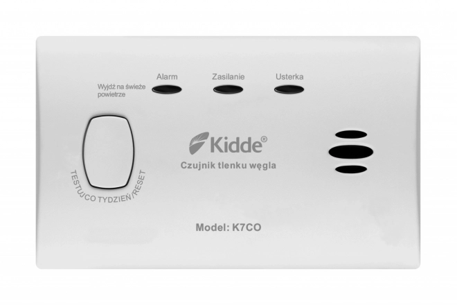 Détecteur de monoxyde de carbone Kidde K7CO