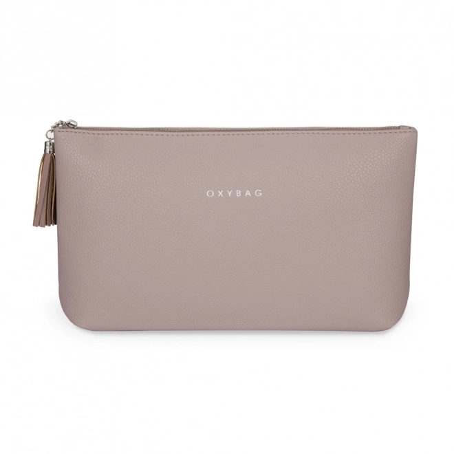 Trousse de toilette ELEGANCE MAXI Cuir Mocca