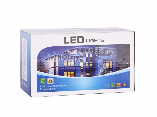 Rideau LED coloré avec lanternes - 3 m, 200 LED