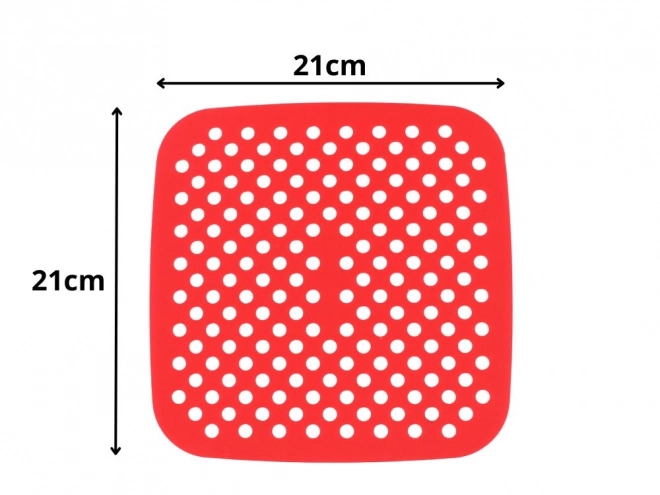 Insert en silicone pour friteuse carré 21 cm