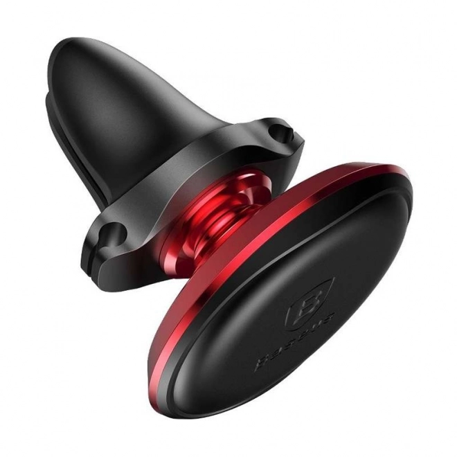 Support magnétique pour voiture pour grille Baseus rouge-noir