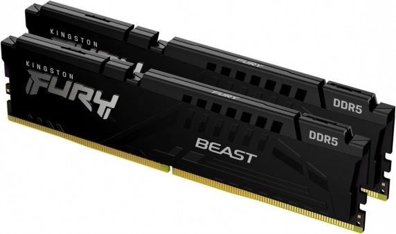 Kingston FURY Beast DDR5 32 Go (2×16 Go) 5600 MHz CL40 noir