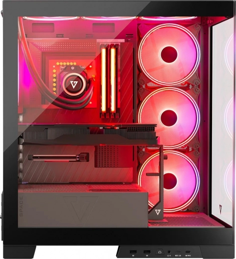 Prise en charge des cartes inversées et cable‑management parfait