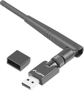 Adaptateur USB Wi‑Fi Lanberg avec antenne amovible