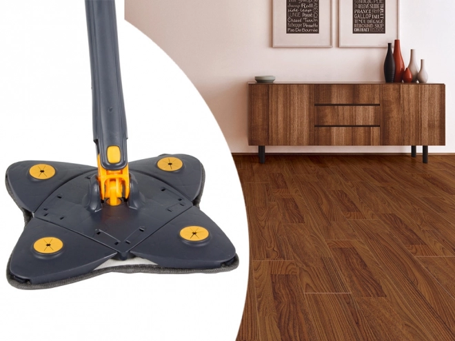 Mop rotatif révolutionnaire pour sols