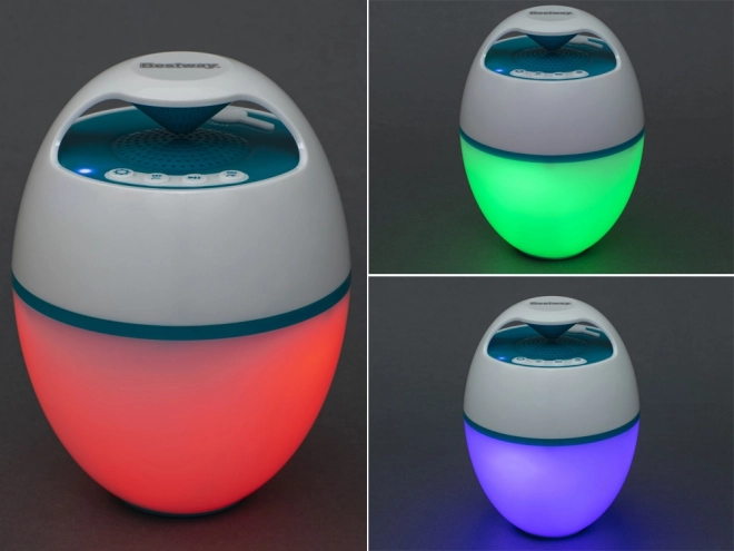 Haut-parleur flottant portable Bestway MusicWave™ avec Bluetooth et lumière LED