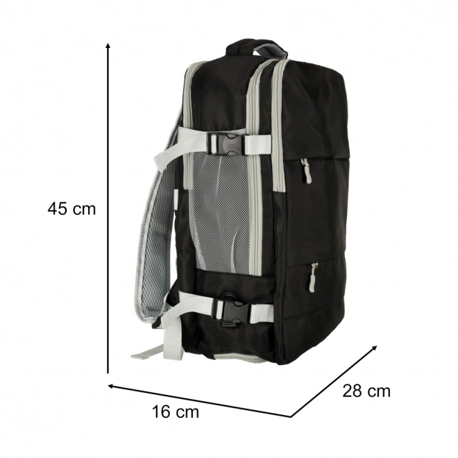 Sac à dos de voyage imperméable avec port USB pour avion