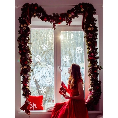 Guirlande de Noël / décoration 2,7 m HQ Ruhhy 22323