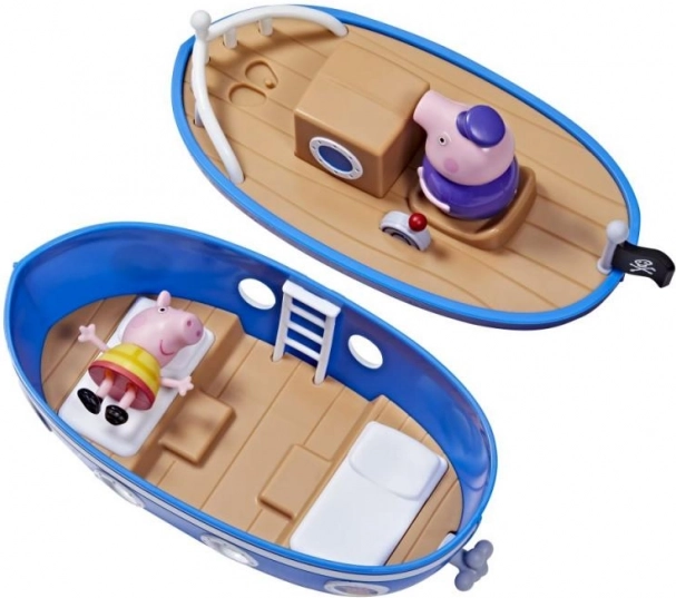 Bateau ouvrant avec cale